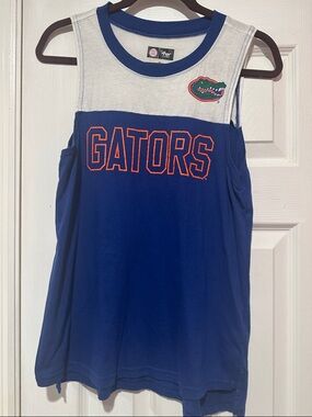 Florida Gators Blue & White Sleeveless Tank